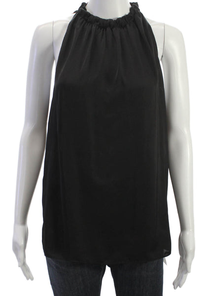 Bailey 44 Women Black Basic Halter Tank Top Size L