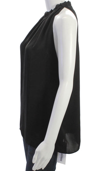 Bailey 44 Women Black Basic Halter Tank Top Size L