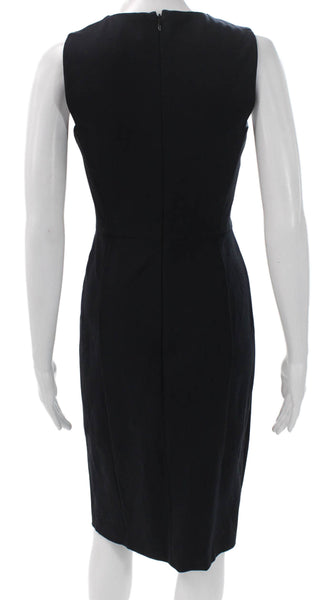 Derek Lam Women White Striped Collared Long Sleeve Button-Up Dress Size 4