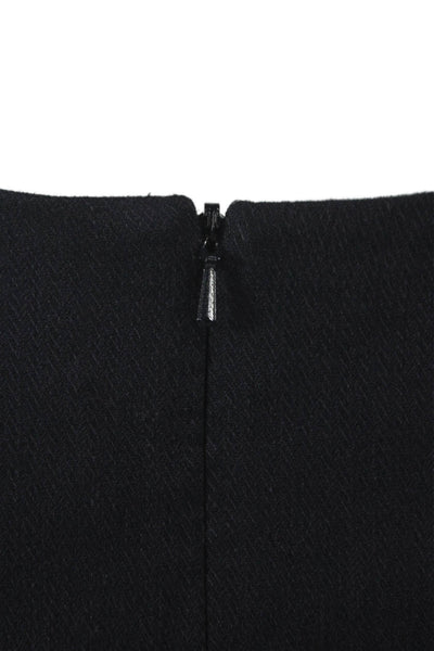 Matthew Williamson Women Bodycon Black Cotton Cap Sleeve Short Dress Size XS