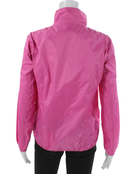 Ralph Lauren Golf Women Windbreaker Pink Zip Long Sleeve Size XS