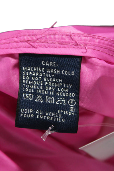Ralph Lauren Golf Women Windbreaker Pink Zip Long Sleeve Size XS