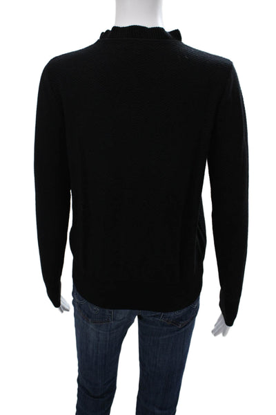 J Crew Women Long Sleeve Sweater Black Size S