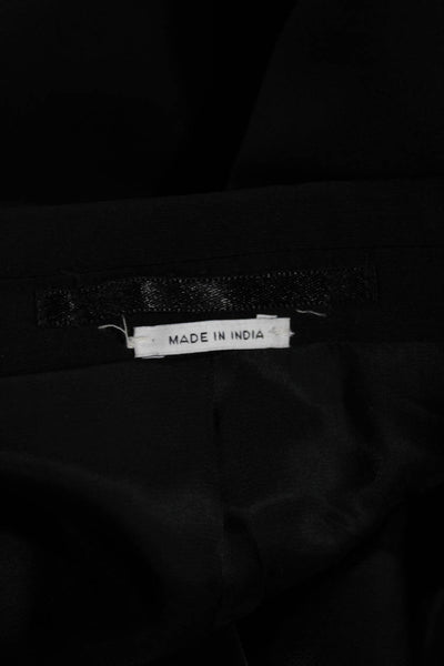 Munro Mens Blazer Black Wool Button Closure Size 52