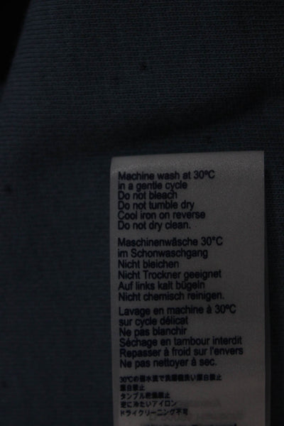 04651/A Trip In A Bag Mens Wool Pullover Sweater Blue Mock Neck Size XL