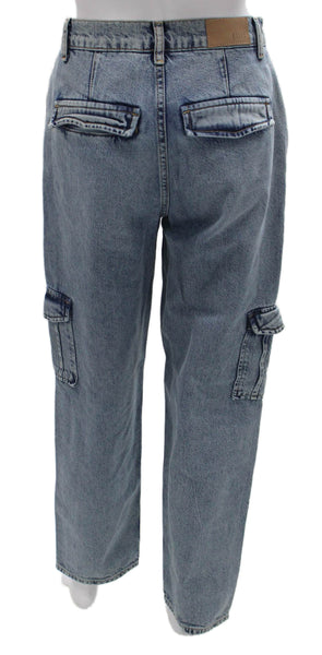 Rails Womens Straight Jeans Blue Cotton Mid Rise Inseam 30 Size 24
