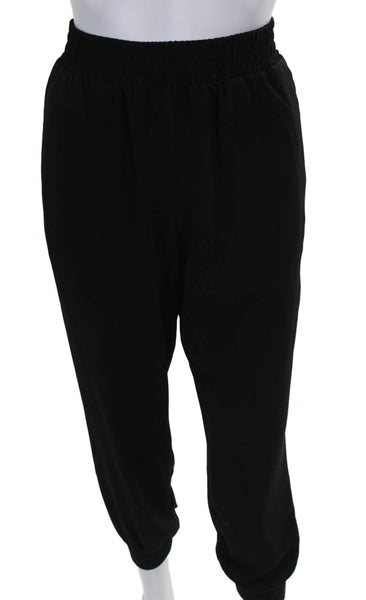 Sanctuary Womens Black Jogger Pants Polyester Pull On Size M