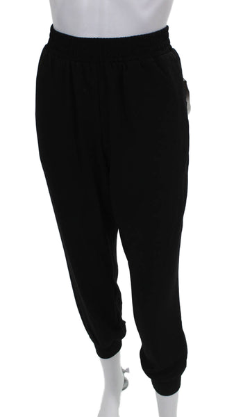 Sanctuary Womens Black Jogger Pants Polyester Pull On Size M