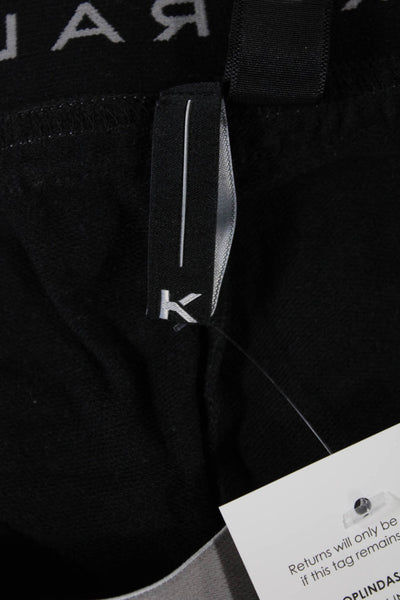 Koral Womens Jogger Pants Black Modal Drawstring Size S