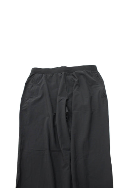 Lululemon Women Track Pants Black Nylon Blend Pull On Solid Size L