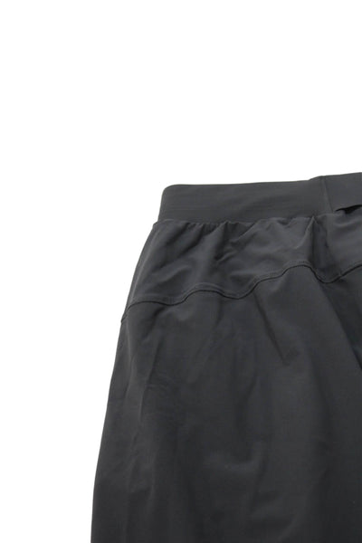 Lululemon Women Track Pants Black Nylon Blend Pull On Solid Size L