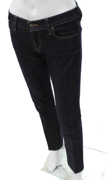 Red Engine Women Straight Jeans Blue Low Rise Cotton Size 26
