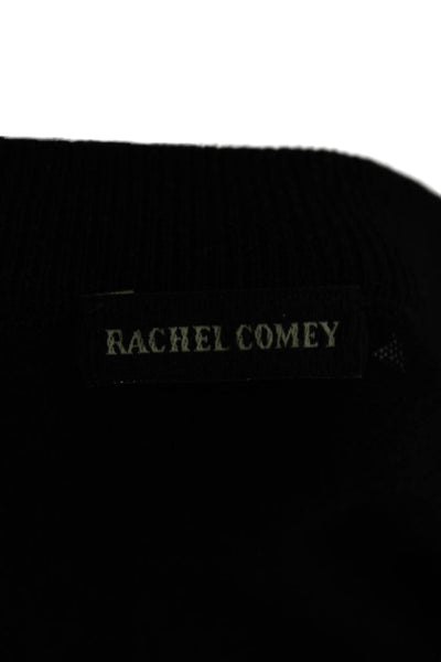 Rachel Comey Womens Pullover Black Cashmere Crew Neck Size XS