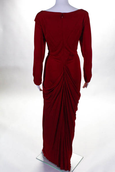 Badgley Mischka Red Keera Gown 935 Size 16 10279731