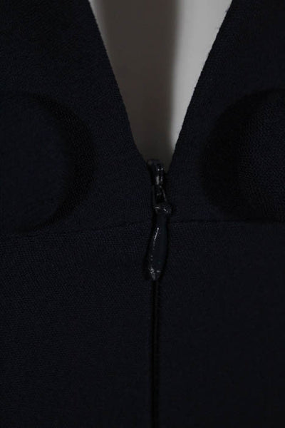 Osman Dark Blue Sleeveless Rhea Gown Size 6 $1485 10208134