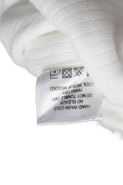 Lovers + Friends Womens White Mini Skirt 95% Cotton Solid Short Size 2XS