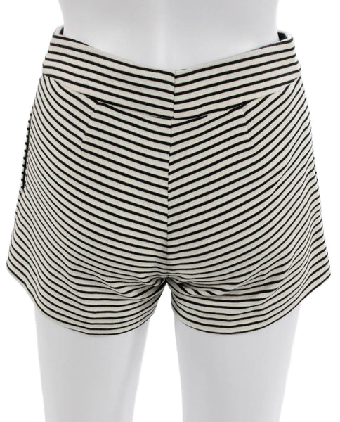 BCBG Max Azria Womens Tailored Black Shorts Size 2XS