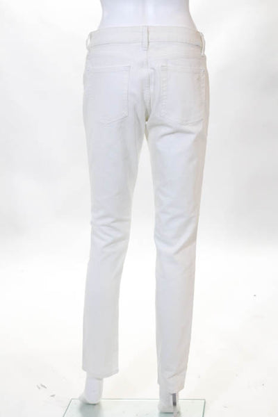 DL1961 Milk White Cotton Florence Instasculpt Skinny Leg Jeans Size 29