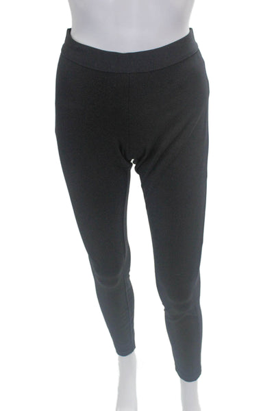 J Crew Women Ankle Leggings Gray Rayon Solid Size 2 Petite