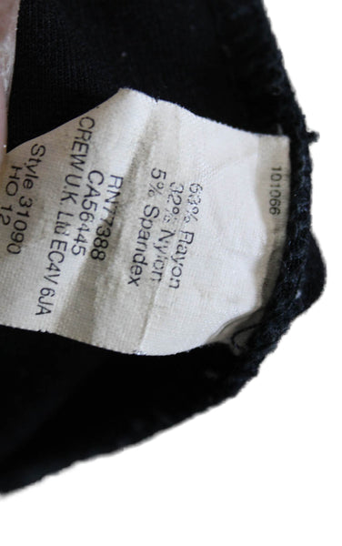 J Crew Women Ankle Leggings Gray Rayon Solid Size 2 Petite