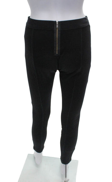 J Crew Women Ankle Leggings Black Size 2