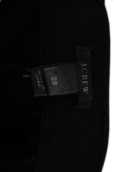 J Crew Women Ankle Leggings Black Size 2