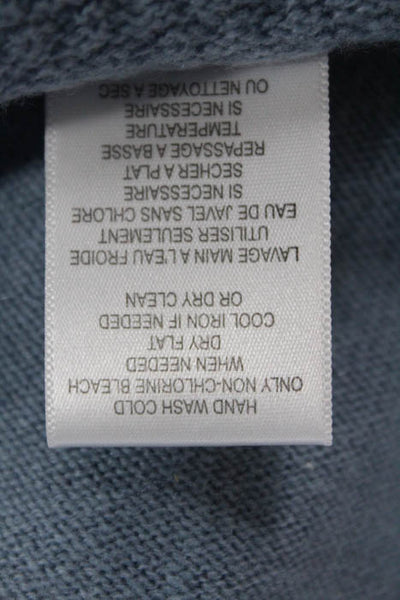 Joie Light Blue Knit Long Sleeve Turtleneck Maternity Sweater Size Medium New