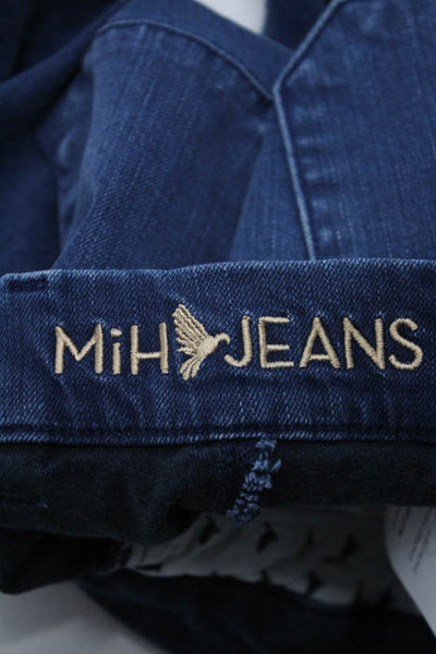 MiH Jeans Blue Denim Christie Wash Mid Rise Kick Flare Marrakesh Jean Size 26