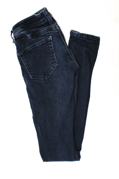 AG Adriano Goldschmied Dark Blue Super Skinny Jean Size 24