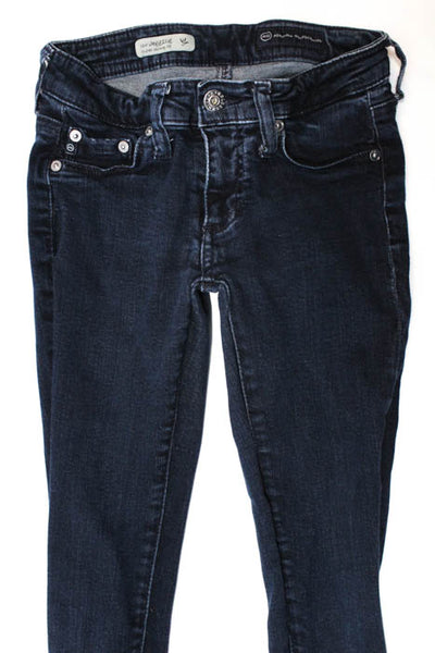 AG Adriano Goldschmied Dark Blue Super Skinny Jean Size 24