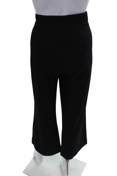 Vince Womens Black Wool Dress Pants Zip Size 10