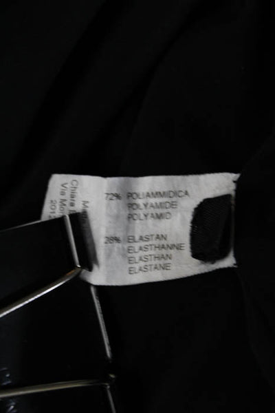 La Petite Robe di Chiara Boni Black Nasira Gown $995 Size IT 42 10299618