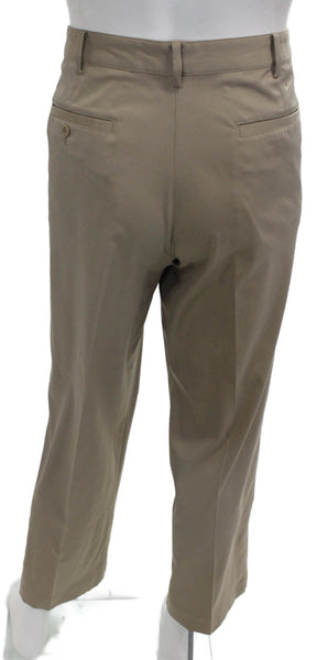 Nike Mens Khakis Beige Polyester Inseam 29 Size 36