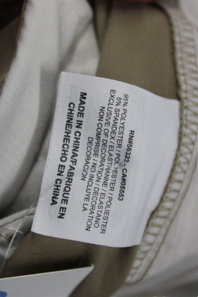 Nike Mens Khakis Beige Polyester Inseam 29 Size 36