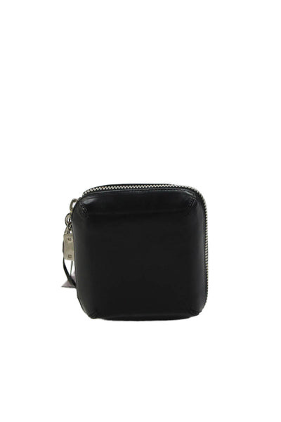 Tardini Mens Leather Zip Around Watch Box Case Black