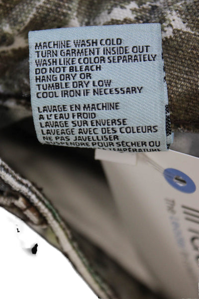 Revice Juniors Cargo Pants Multicolor Cotton Button Size 25