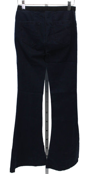 BLANKNYC Womens High Rise Flared Jeans Blue Size 25