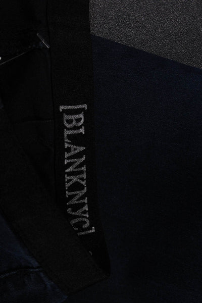 BLANKNYC Womens High Rise Flared Jeans Blue Size 25