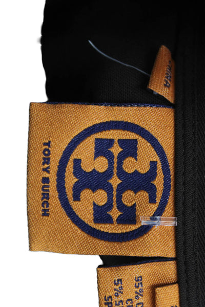 Tory Burch Women Brown Casual Cotton Button Shorts Size 2