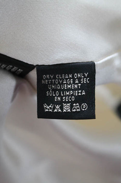 Ralph Lauren Black Label White Silk Sleeveless Halter Top Size 6 LL19LL