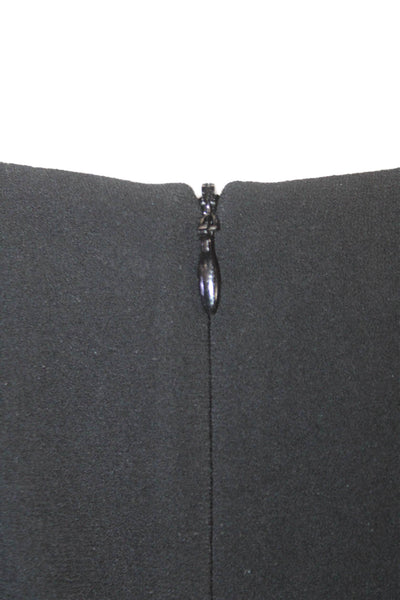 Escada Womens Black Sleeveless Cowl Neck Jumpsuit Triacetate Zip Size 38