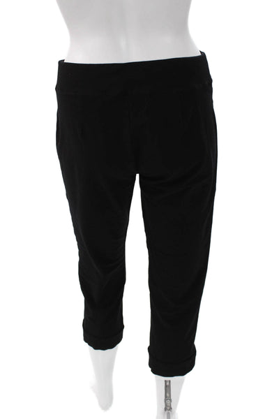 Eileen Fisher Women Capri Pants Black Viscose Size XS