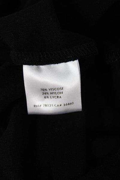 Eileen Fisher Women Capri Pants Black Viscose Size XS