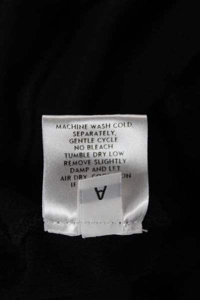 Eileen Fisher Women Capri Pants Black Viscose Size XS
