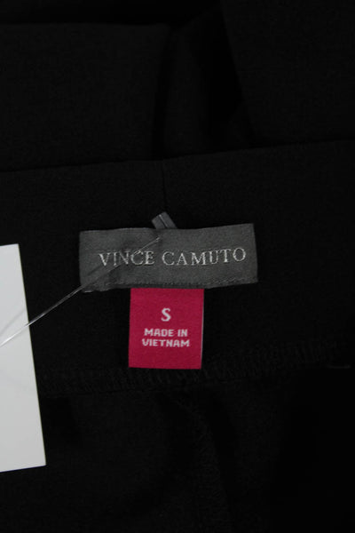 Vince Camuto Womens Ankle Pants Black Polyester Pull On Size S