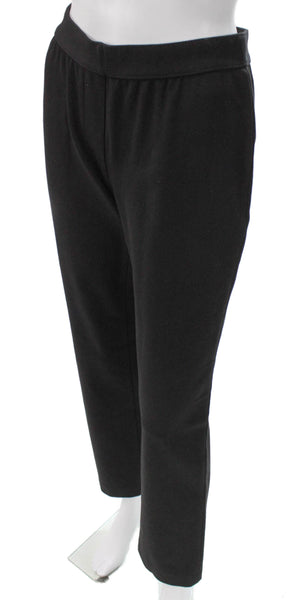 Lafayette 148 New York Womens Dress Pants Black Viscose Pull On Size S