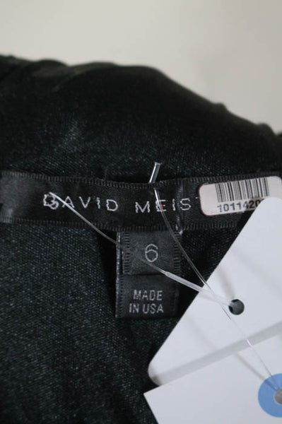 David Meister Black Pink Barcelona Berry Gown Size 6 $615 10114200