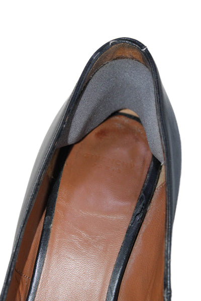 Givenchy Womens Leather Pointed Toe Slide On Pumps Black Gold Size 37 7