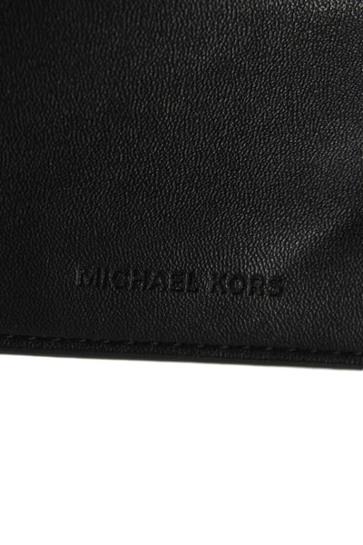 Michael Kors Unisex Adults Monogram Bi-Fold Wallet Brown