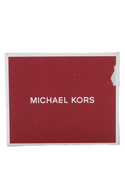 Michael Kors Unisex Adults Monogram Bi-Fold Wallet Brown